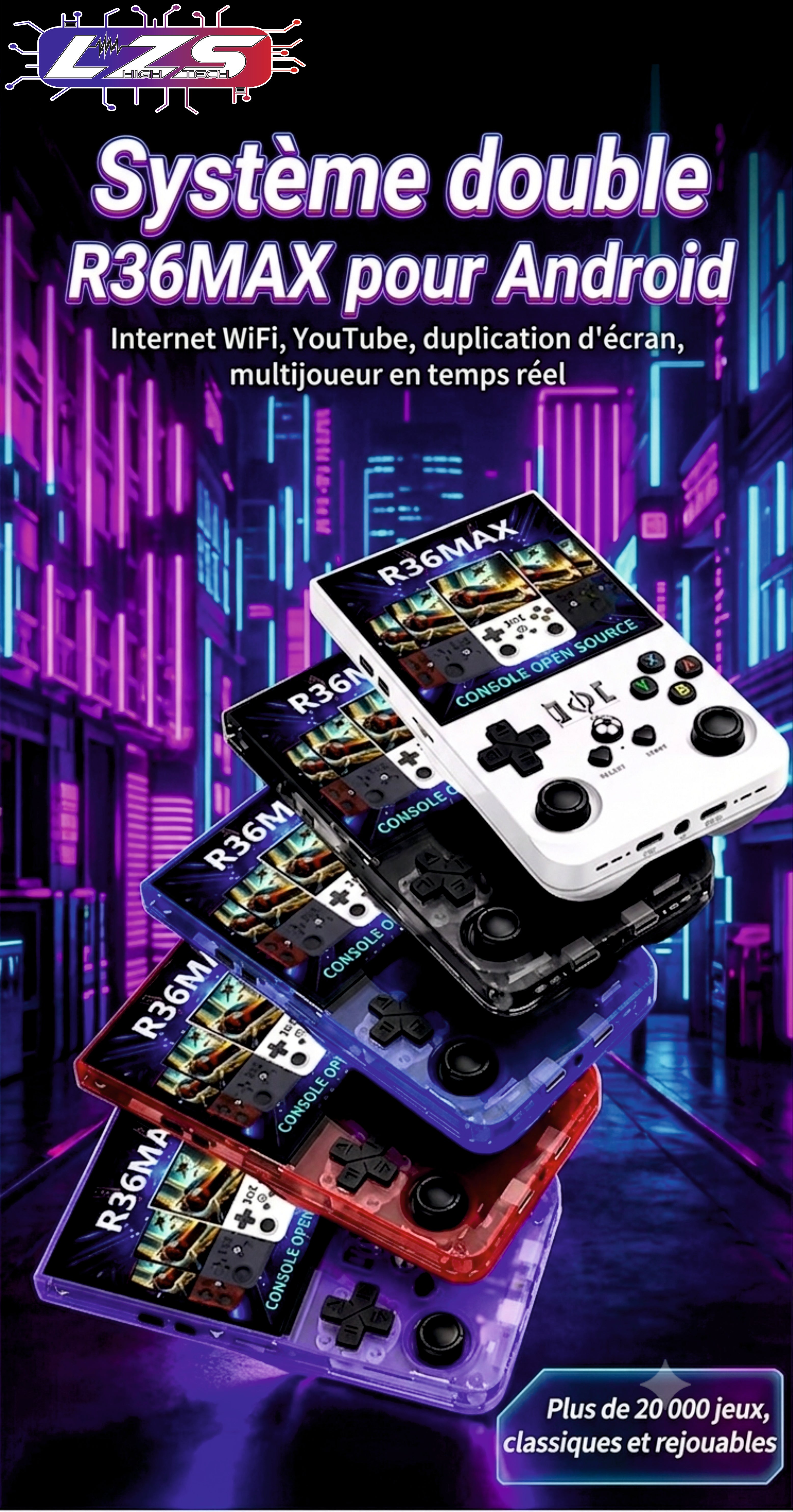 Console Retro Games Pro Max