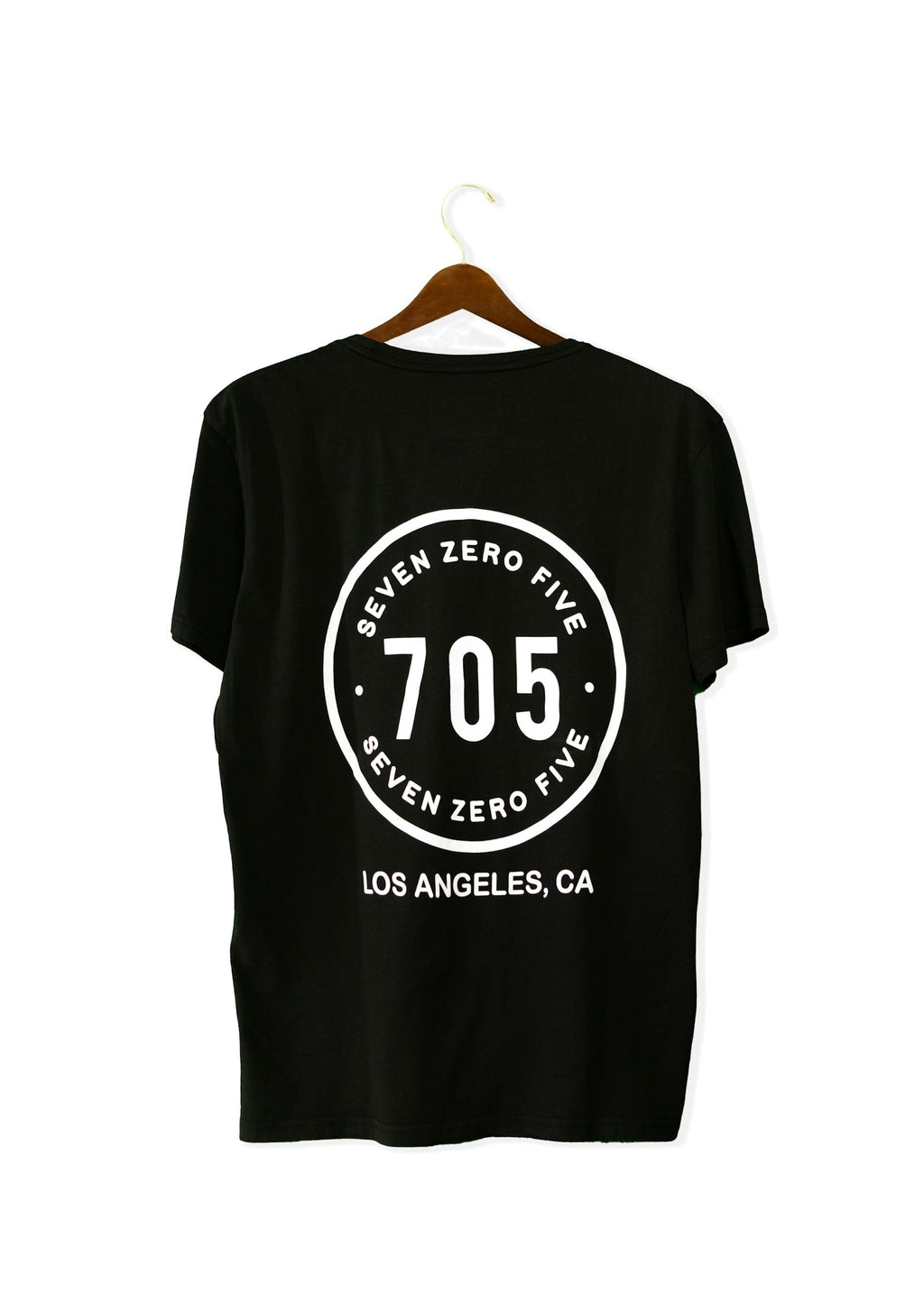 Tee-shirts noir et blanc à col rond, à personnaliser